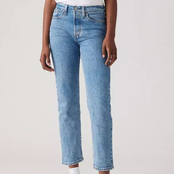 Levi's Wedgie Straight Jeans Size 27 - Picture 1 of 4